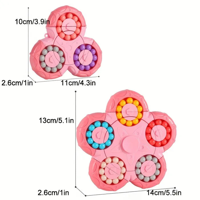 Creative Finger Magic Bean Rotating Cube