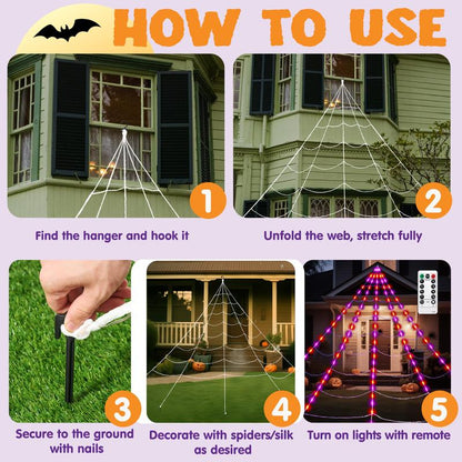 🕷️🕷️Spider Web Light🕸️🕸️