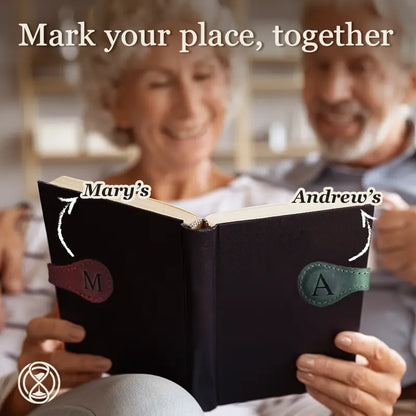 ✨TimelessMark🔥Personalized Magnetic Leather Bookmark🔥