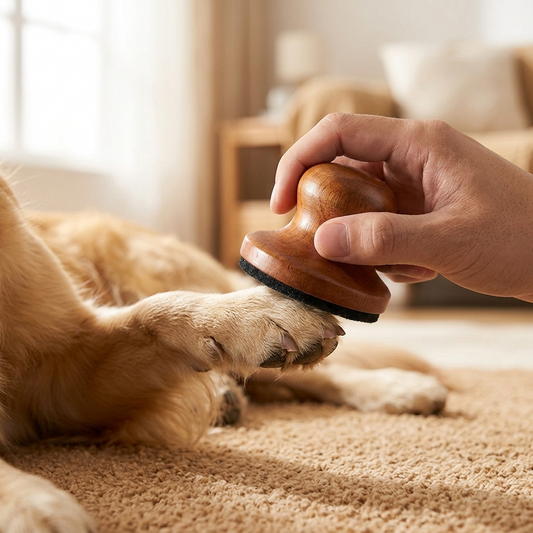 PawFile™ | Silent Wooden Dog Nail File