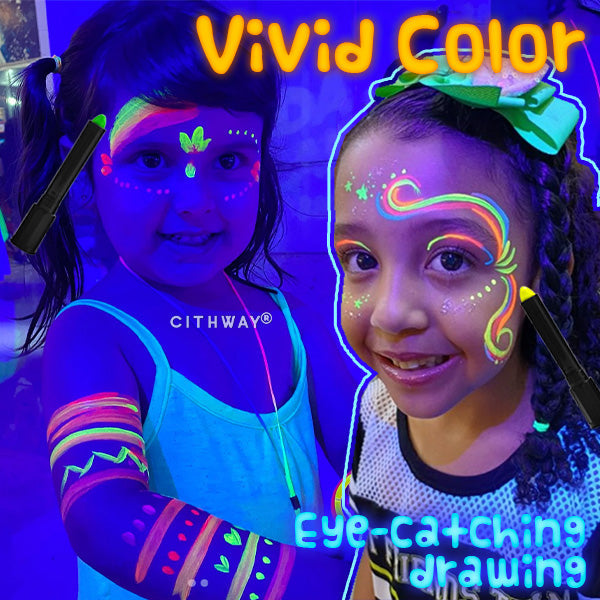 Luminous Halloween Face Painting Kit