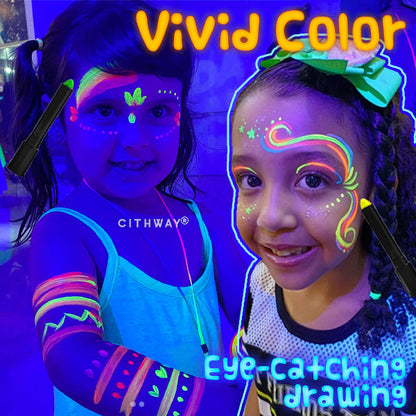 Luminous Halloween Face Painting Kit