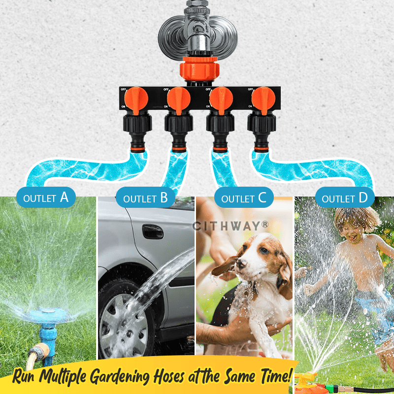 4-Way Hose Splitter