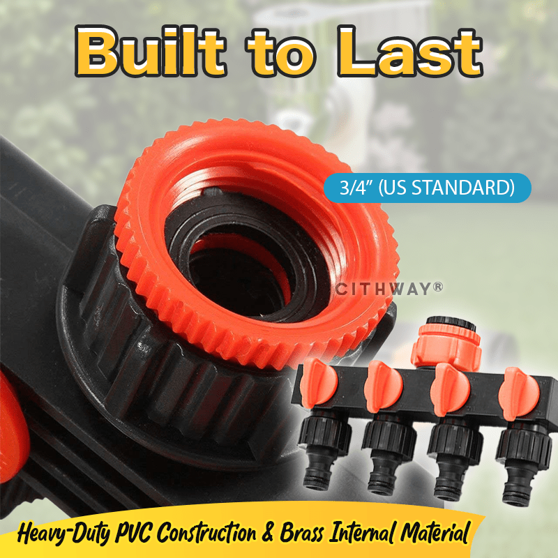 4-Way Hose Splitter