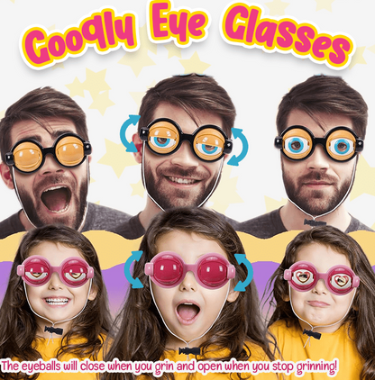 Aprolo™ Crazy Eyes Glasses