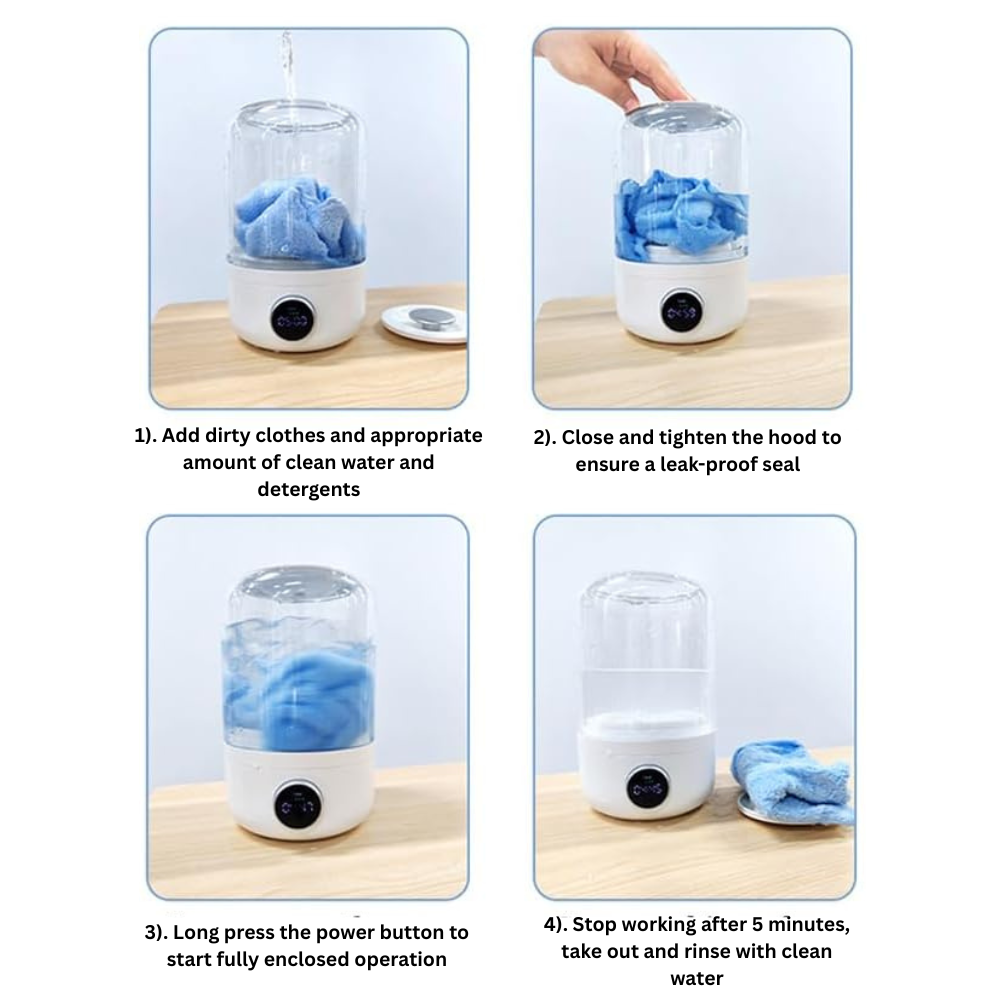 Wireless Portable Laundry Cup
