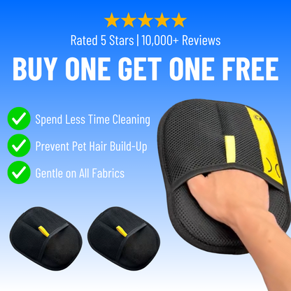 Buy 1 Get 1 Free🔥Pawzioo Electrostatic Pet Hair Removal Grooming Gloves