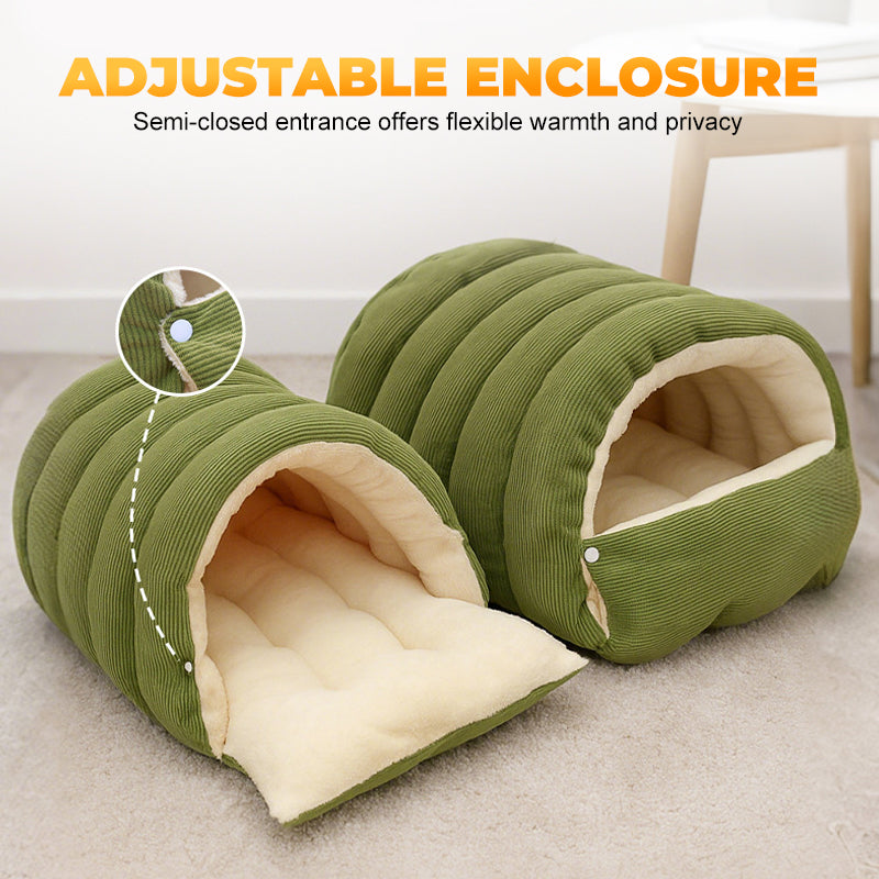 PetCalm™ – Plush Pet Cave Bed