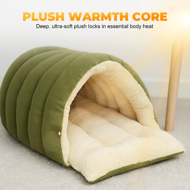 PetCalm™ – Plush Pet Cave Bed