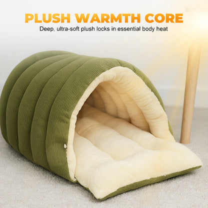 PetCalm™ – Plush Pet Cave Bed