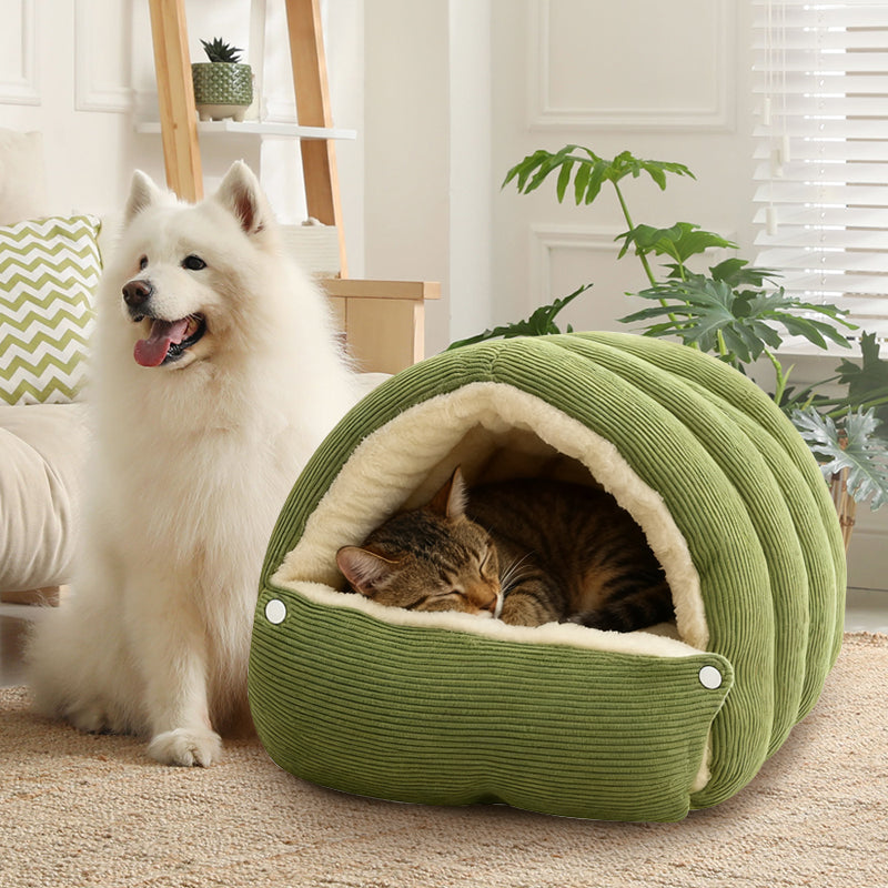 PetCalm™ – Plush Pet Cave Bed
