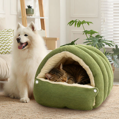 PetCalm™ – Plush Pet Cave Bed
