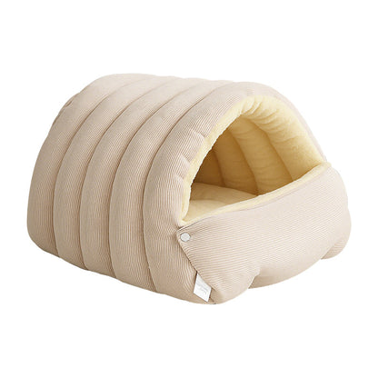 PetCalm™ – Plush Pet Cave Bed