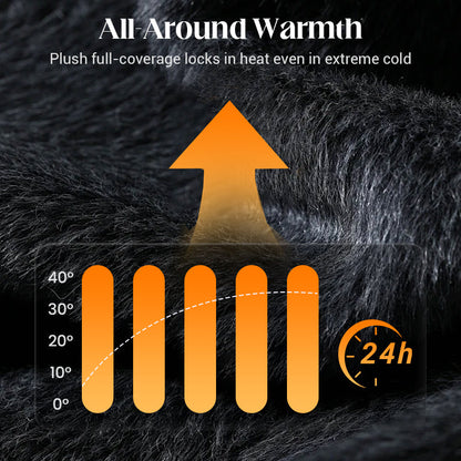 🔥Unisex Winter Thermal Hat with Glasses