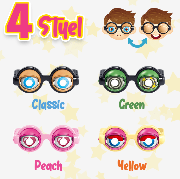 Aprolo™ Crazy Eyes Glasses