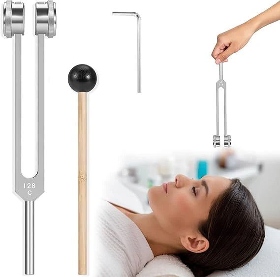 128 Hz Therapy Tuning Fork – Healing Instrument for Body & Mind