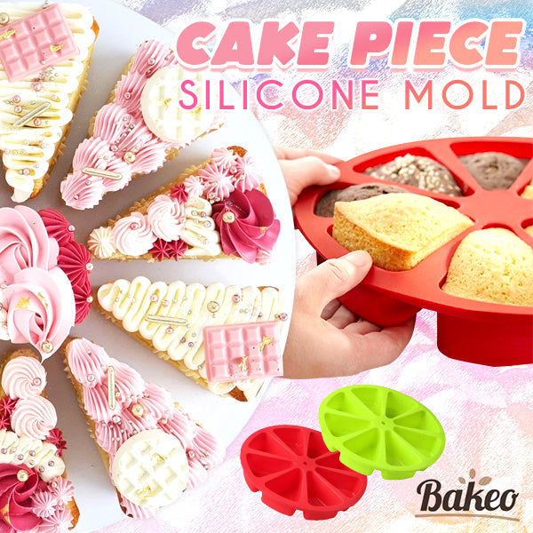 Bakeo™ Cake Piece Silicone Mold