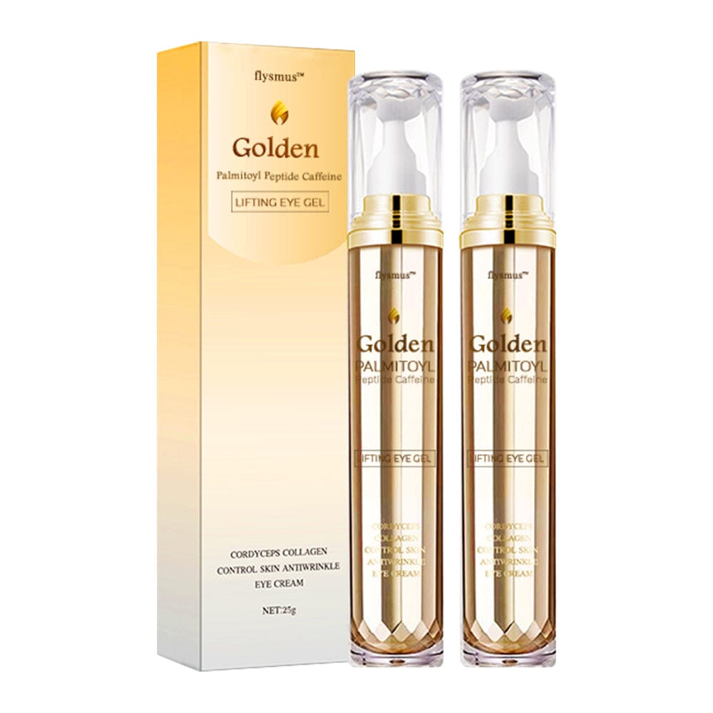 flysmus™ Golden Palmitoyl Peptide Caffeine Lifting Eye Gel