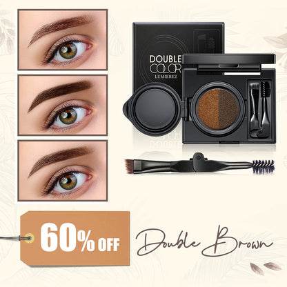 LUMIEREZ 3 in 1 Longwearing Eyebrow Kit Cushion