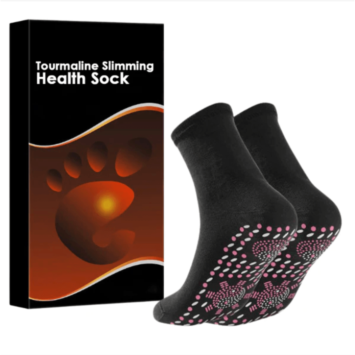 AFIZ™ Tourmaline Lymphvity Slimming Health Sock