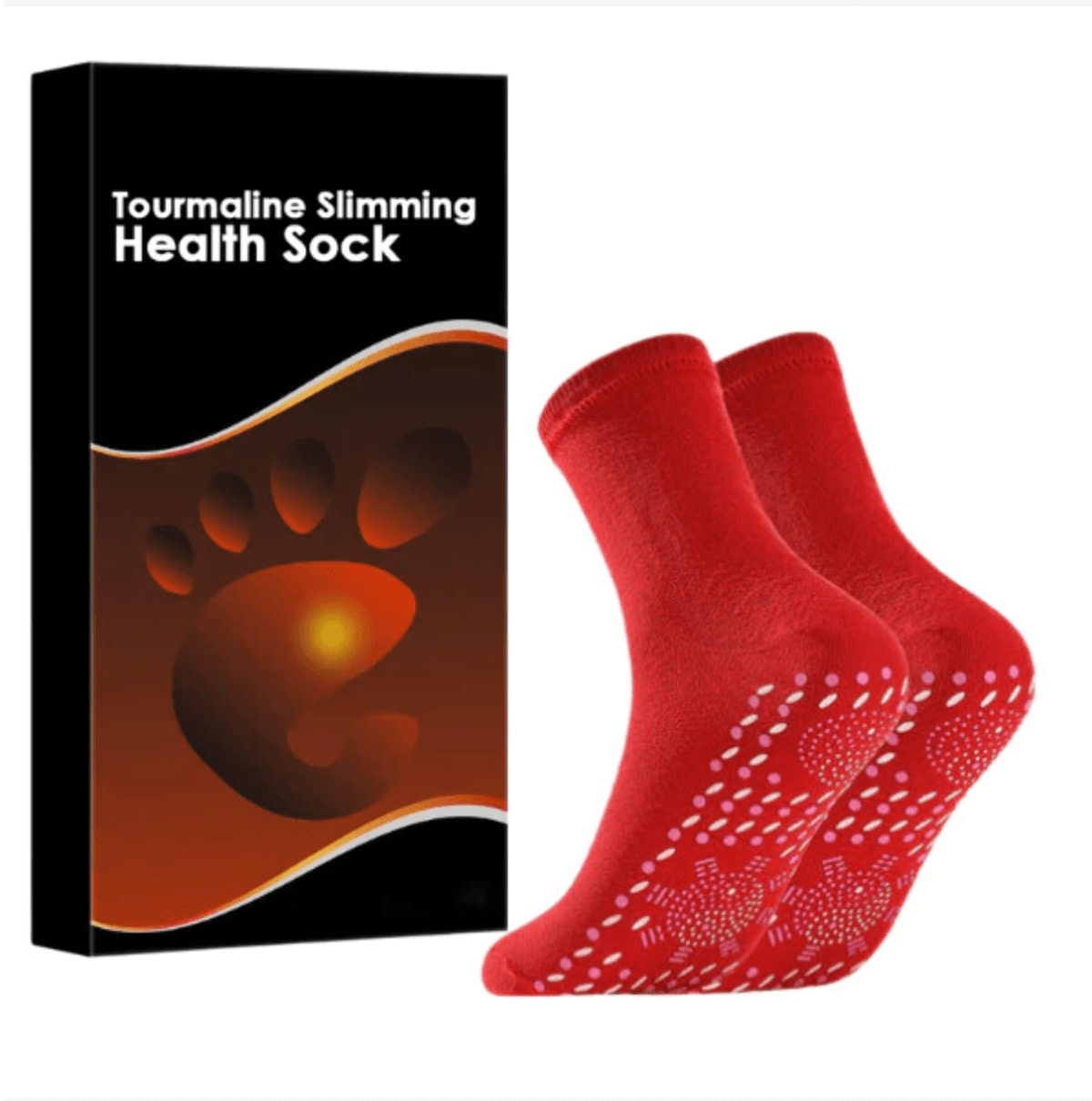 AFIZ™ Tourmaline Lymphvity Slimming Health Sock